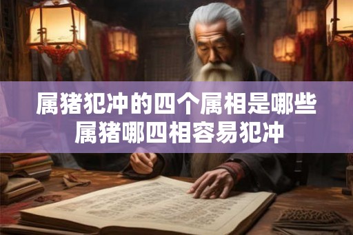 属猪犯冲的四个属相是哪些 属猪哪四相容易犯冲