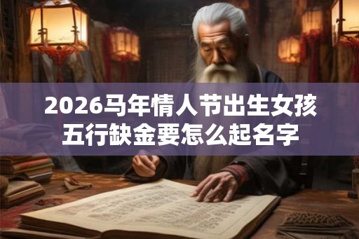 2026马年情人节出生女孩五行缺金要怎么起名字 2026马年情人节出生女孩五行缺金要怎么起名字