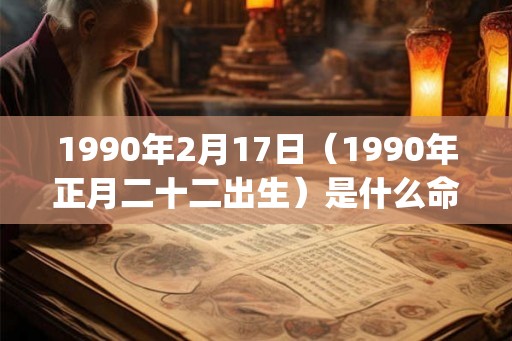 1990年2月17日（1990年正月二十二出生）是什么命_命运如何