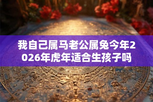 我自己属马老公属兔今年2026年虎年适合生孩子吗