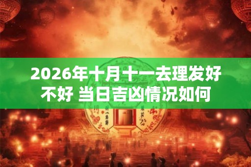 2026年十月十一去理发好不好 当日吉凶情况如何 2026年十月十一去理发好不好 当日吉凶情况如何