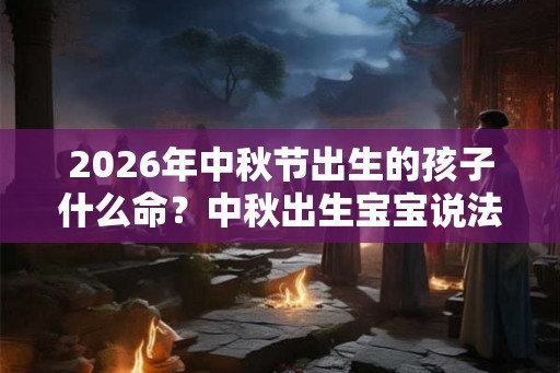 2026年中秋节出生的孩子什么命？中秋出生宝宝说法？