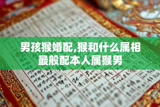男孩猴婚配,猴和什么属相最般配本人属猴男 男孩猴婚配,猴和什么属相最般配本人属猴男