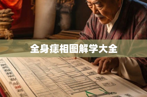 全身痣相图解学大全 全身痣相图解学大全
