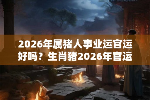 2026年属猪人事业运官运好吗？生肖猪2026年官运好不好？