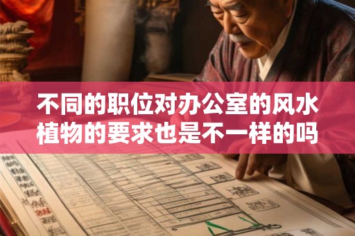 不同的职位对办公室的风水植物的要求也是不一样的吗？