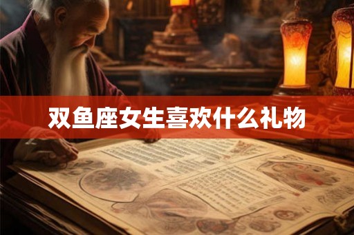 双鱼座女生喜欢什么礼物