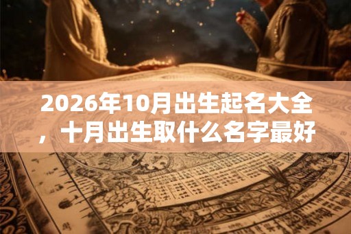 2026年10月出生起名大全,十月出生取什么名字最好 2026年10月出生起名大全,十月出生取什么名字最好