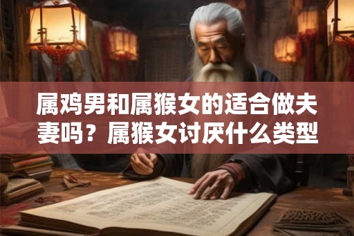 属鸡男和属猴女的适合做夫妻吗？属猴女讨厌什么类型的男人？
