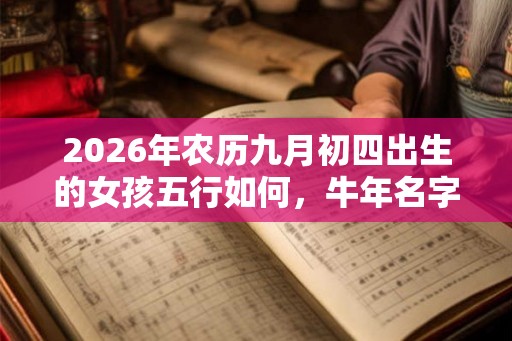 2026年农历九月初四出生的女孩五行如何，牛年名字推荐