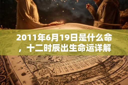 2011年6月19日是什么命,十二时辰出生命运详解 2011年6月19日是什么命,十二时辰出生命运详解