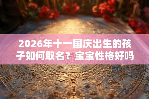 2026年十一国庆出生的孩子如何取名？宝宝性格好吗？