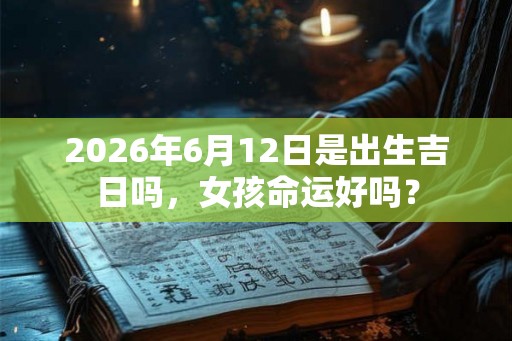 2026年6月12日是出生吉日吗,女孩命运好吗? 2026年6月12日是出生吉日吗,女孩命运好吗?