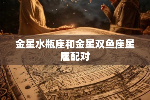 金星水瓶座和金星双鱼座星座配对