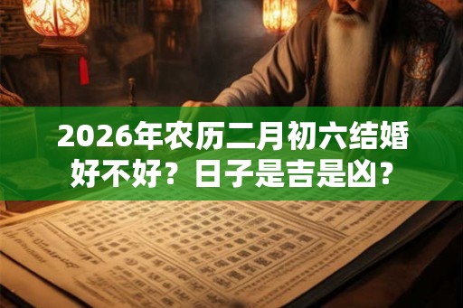 2026年农历二月初六结婚好不好？日子是吉是凶？