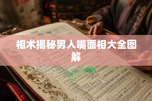 相术揭秘男人嘴面相大全图解