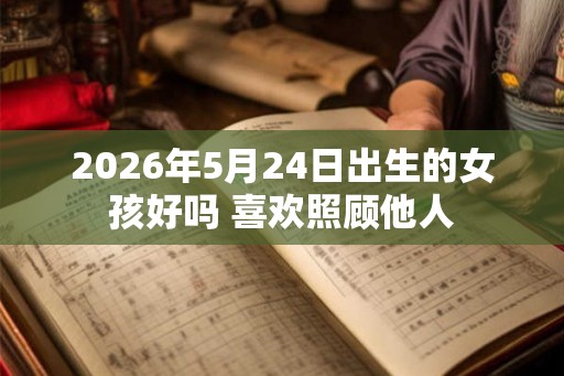 2026年5月24日出生的女孩好吗 喜欢照顾他人
