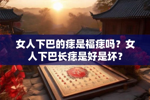 女人下巴的痣是福痣吗？女人下巴长痣是好是坏？