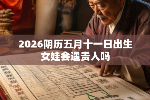 2026阴历五月十一日出生女娃会遇贵人吗