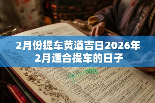 2月份提车黄道吉日2026年 2月适合提车的日子