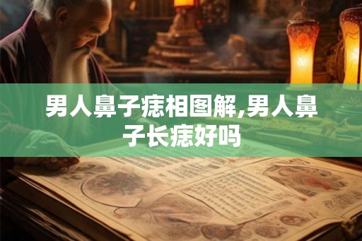 男人鼻子痣相图解,男人鼻子长痣好吗