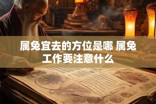 属兔宜去的方位是哪 属兔工作要注意什么 属兔宜去的方位是哪 属兔工作要注意什么