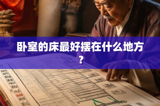 卧室的床最好摆在什么地方? 卧室的床最好摆在什么地方?