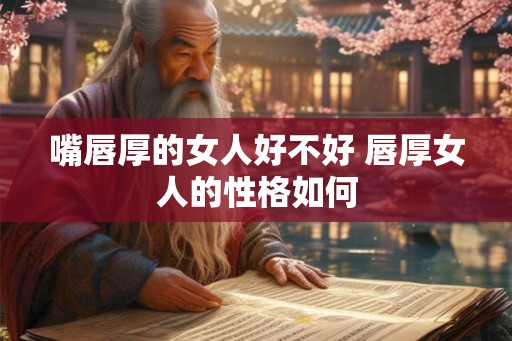 嘴唇厚的女人好不好 唇厚女人的性格如何 嘴唇厚的女人好不好 唇厚女人的性格如何
