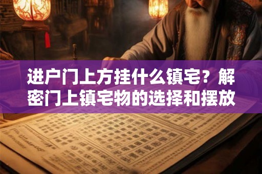 进户门上方挂什么镇宅？解密门上镇宅物的选择和摆放