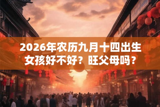 2026年农历九月十四出生女孩好不好？旺父母吗？