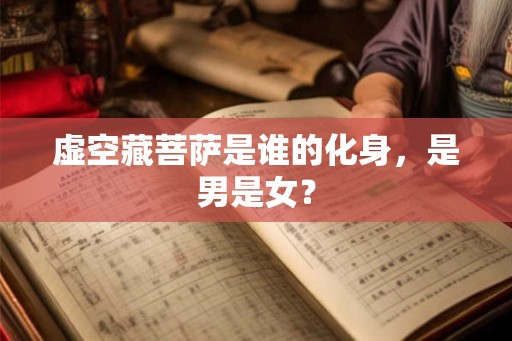 虚空藏菩萨是谁的化身,是男是女? 虚空藏菩萨是谁的化身,是男是女?