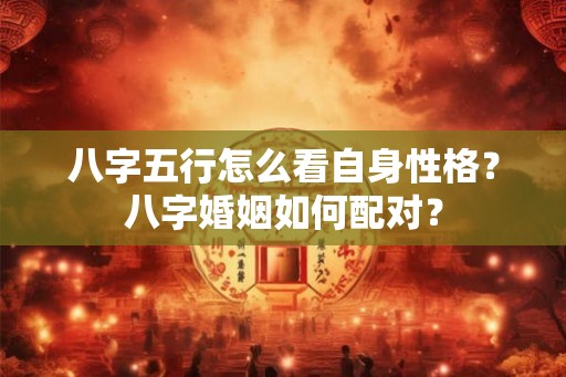 八字五行怎么看自身性格?八字婚姻如何配对? 八字五行怎么看自身性格?八字婚姻如何配对?