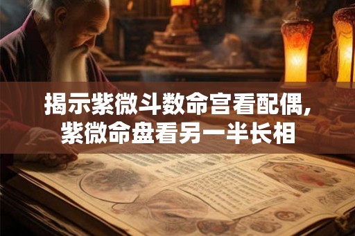 揭示紫微斗数命宫看配偶,紫微命盘看另一半长相