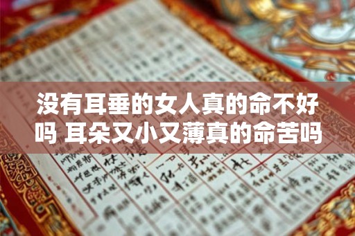 没有耳垂的女人真的命不好吗 耳朵又小又薄真的命苦吗 没有耳垂的女人真的命不好吗 耳朵又小又薄真的命苦吗