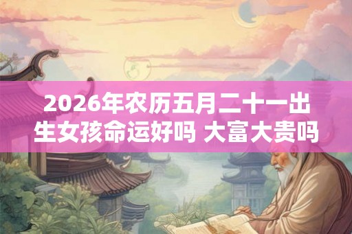 2026年农历五月二十一出生女孩命运好吗 大富大贵吗 2026年农历五月二十一出生女孩命运好吗 大富大贵吗