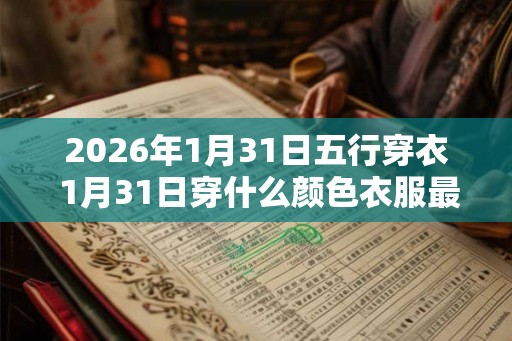 2026年1月31日五行穿衣 1月31日穿什么颜色衣服最旺运 2026年1月31日五行穿衣 1月31日穿什么颜色衣服最旺运