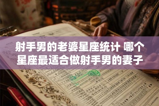 射手男的老婆星座统计 哪个星座最适合做射手男的妻子