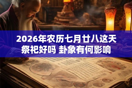 2026年农历七月廿八这天祭祀好吗 卦象有何影响 2026年农历七月廿八这天祭祀好吗 卦象有何影响