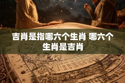 吉肖是指哪六个生肖 哪六个生肖是吉肖