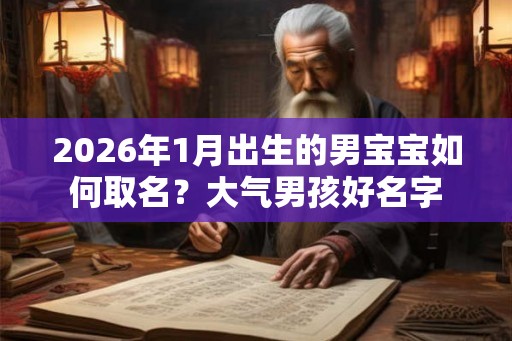 2026年1月出生的男宝宝如何取名？大气男孩好名字