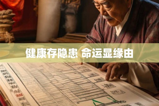 健康存隐患 命运显缘由 健康存隐患 命运显缘由