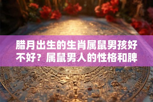腊月出生的生肖属鼠男孩好不好？属鼠男人的性格和脾气