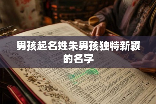 男孩起名姓朱男孩独特新颖的名字