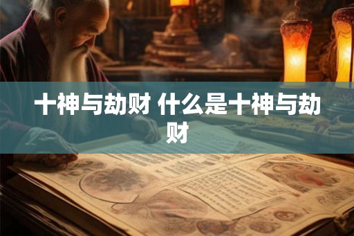 十神与劫财 什么是十神与劫财 十神与劫财 什么是十神与劫财