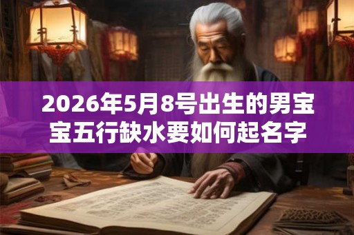 2026年5月8号出生的男宝宝五行缺水要如何起名字