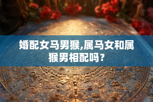 婚配女马男猴,属马女和属猴男相配吗？