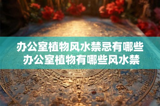 办公室植物风水禁忌有哪些 办公室植物有哪些风水禁忌