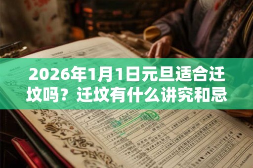 2026年1月1日元旦适合迁坟吗？迁坟有什么讲究和忌讳？