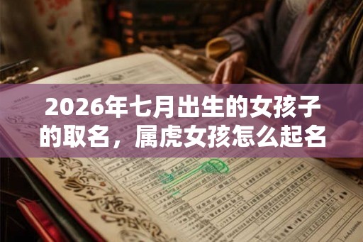 2026年七月出生的女孩子的取名，属虎女孩怎么起名？