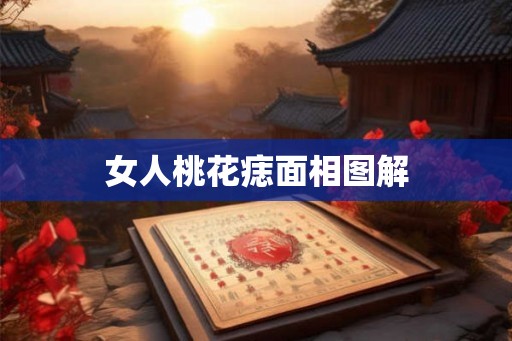 女人桃花痣面相图解